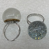 Resin Rings, 17mm, Sold by PC