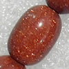 Gold Sand Stone Beads, Drum, 13x18mm, Hole:Approx 1.5mm, Sold per 15.7-inch Strand