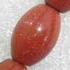 Gold Sand Stone Beads, Drum, 14x18mm, Hole:Approx 1.5mm, Sold per 15.7-inch Strand