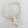 Gemstone Bracelet, Round, 8mm, Length Approx:82mm, Sold by Strand