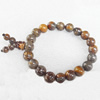Gemstone Bracelet, Round, 10mm, Length Approx:90mm, Sold by Strand