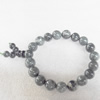 Gemstone Bracelet, Round, 11mm, Length Approx:10cm, Sold by Strand