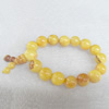 Gemstone Bracelet, Round, 11mm, Length Approx:10cm, Sold by Strand