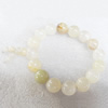 Gemstone Bracelet, Round, 12mm, Length Approx:10cm, Sold by Strand