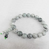 Gemstone Bracelet, Round, 10mm, Length Approx:10cm, Sold by Strand