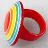 Resin Ring, Round, 32mm, Sold by Dozen