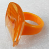 Resin Ring, 27x38mm, Sold by Dozen