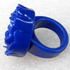 Resin Ring, Flower, 33mm, Sold by Dozen