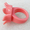 Resin Ring, Flower, 32mm, Sold by Dozen