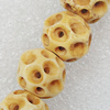Tibetan Yak Bone Beads, 10mm Hole:1mm, Sold by Bag