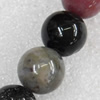 India Agate Beads, Round, 6mm, Hole:Approx 1mm, Sold per 15.7-Inch Strand