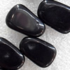 Black Agate Beads, 18x12mm, Hole:Approx 1mm, Sold per 15.7-inch Strand