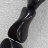 Black Agate Beads, 16x21mm, Hole:Approx 1mm, Sold per 15.7-inch Strand