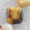 Crazy Agate Beads, Diamond, 25mm, Hole:Approx 1mm, Sold per 15.7-inch Strand