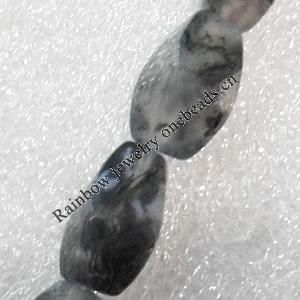 India Agate Beads, 8x16mm, Hole:Approx 1mm, Sold by PC