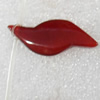 Red Agate Beads, 15x40mm, Hole:Approx 1.5mm, Sold per 15.7-inch Strand