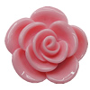 Resin Cabochons, No Hole Headwear & Costume Accessory, Flower, About 40mm in diameter, Sold by Bag