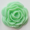 Resin Cabochons, No Hole Headwear & Costume Accessory, Flower, About 48mm in diameter, Sold by Bag