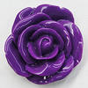 Resin Cabochons, No Hole Headwear & Costume Accessory, Flower, About 48mm in diameter, Sold by Bag