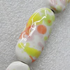 Ceramics Beads, Rectangle 42x18mm Hole:2mm, Sold by Bag