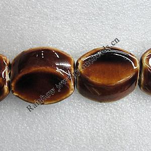 Ceramics Beads, 34x30mm Hole:3mm, Sold by Bag