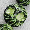 Ceramics Beads, Flat Round 31mm Hole:3mm, Sold by Bag