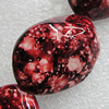 Ceramics Beads, Nugget 37x28mm Hole:3mm, Sold by Bag