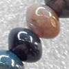 India Agate Beads, Rondelle, 8mm, Hole:Approx 1.5mm, Sold per 15.7-inch Strand