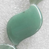 Green Aventurine Beads, 16x26mm, Hole:Approx 1.5mm, Sold per 15.7-inch Strand