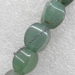 Green Aventurine Beads, 10x13mm, Hole:Approx 1.5mm, Sold per 15.7-inch Strand