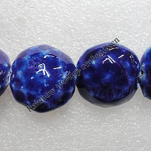 Ceramics Beads, 27mm Hole:3.5mm, Sold by Bag