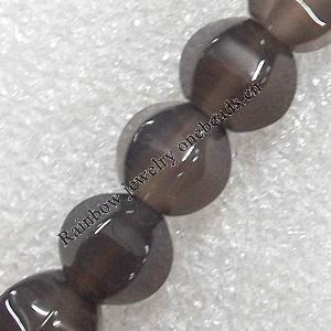 Agate Beads, 14mm, Hole:Approx 1.5mm, Sold per 15.7-inch Strand