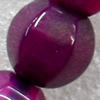 Agate Beads, 10mm, Hole:Approx 1.5mm, Sold per 15.7-inch Strand