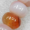 Agate Beads, Rondelle, 8x12mm, Hole:Approx 1.5mm, Sold by PC