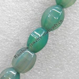 Agate Beads, 12x15mm, Hole:Approx 1.5mm, Sold per 15.7-inch Strand