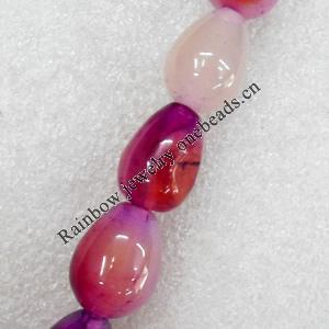 Agate Beads, Teardrop, 13x18mm, Hole:Approx 1.5mm, Sold by PC