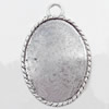 Zinc Alloy Pendant, Lead-free, 35x45mm, Sold by Bag