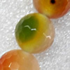 Peacock Agate Beads,Colorful, Faceted Round, 10mm, Hole:Approx 1.5mm, Sold per 15.7-inch Strand