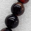 Agate Beads, Round, 4mm, Hole:Approx 1mm, Sold per 15.7-inch Strand