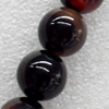 Agate Beads, Round, 8mm, Hole:Approx 1mm, Sold per 15.7-inch Strand