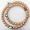 Bracelet, Round:8mm, Length Approx 75mm, Sold by Strand