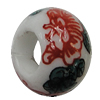 Ceramics Beads European, European Style, 14x10mm, Hole:5mm, Sold by Bag