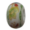 Ceramics Beads European, European Style, 14x10mm, Hole:5mm, Sold by Bag