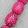 Turquoise Beads, 17x22mm Hole:3mm, Sold by Strand