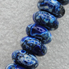 Turquoise Beads, Rondelle 10x5mm Hole:1mm, Sold by Strand