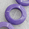 Natural Gade Beads, Donut O:30mm I:16mm Hole:1.5mm, Sold by Strand