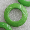 Natural Gade Beads, Donut O:30mm I:16mm Hole:1.5mm, Sold by Strand
