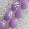 Natural Gade Beads, Twist Faceted Oval 12x6mm Hole:1mm, Sold by Strand