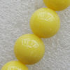 Natural Gade Beads, Round 6mm Hole:1mm, Sold by Strand