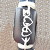 Tibetan Yak Bone Chain Bracelet，19x30mm，Sold by Dozen